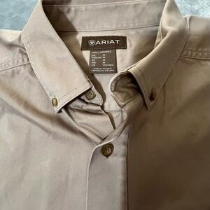 Ariat Beige Collared Shirt